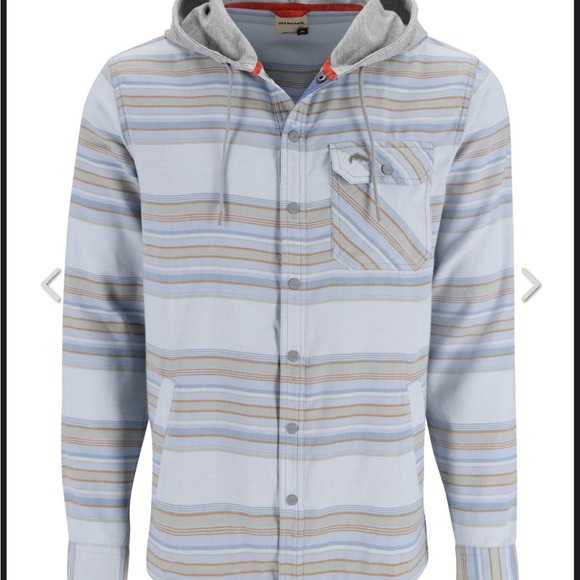 Simms Santee Flannel Hoody with Sierra Nevada Logo - Picture 6 of 8